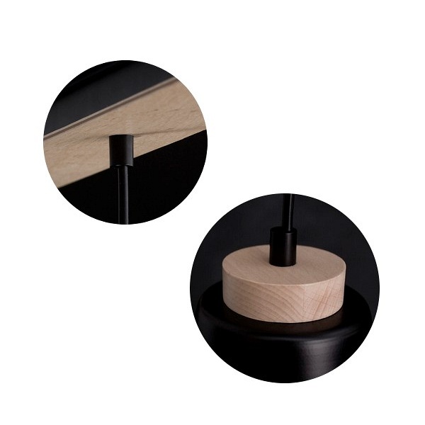 Lampa wisząca BOLERO 2 BLACK