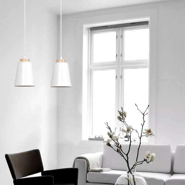 Lampa wisząca BOLERO 2 WHITE