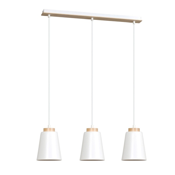 Lampa wisząca BOLERO 3 WHITE