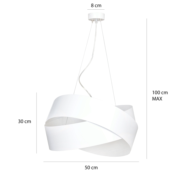 Lampa wisząca VIENO WHITE