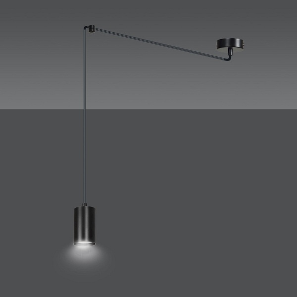 Lampa wisząca TRAKER 1 BL/BLACK