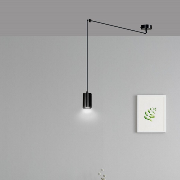 Lampa wisząca TRAKER 1 BL/BLACK