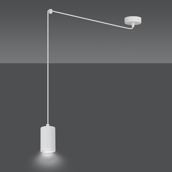 Lampa wisząca TRAKER 1 WH/WHITE