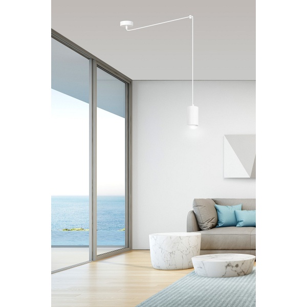 Lampa wisząca TRAKER 1 WH/WHITE