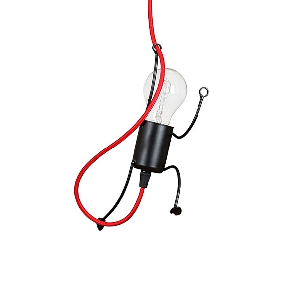 Lampa wisząca BOBI 1 BLACK