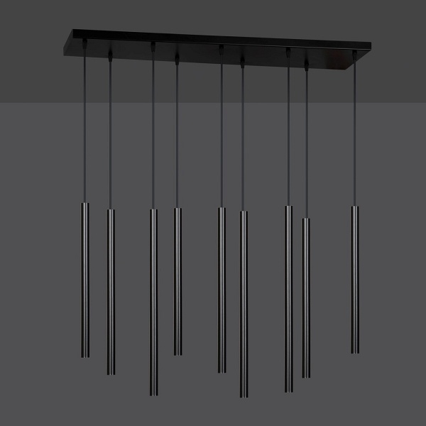 Lampa wisząca SELTER 9 BLACK
