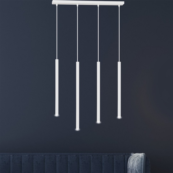 Lampa wisząca SELTER 4 WHITE