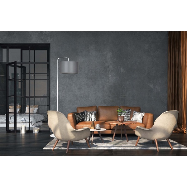 Lampa podłogowa TRAPO LP1 WH GRAY