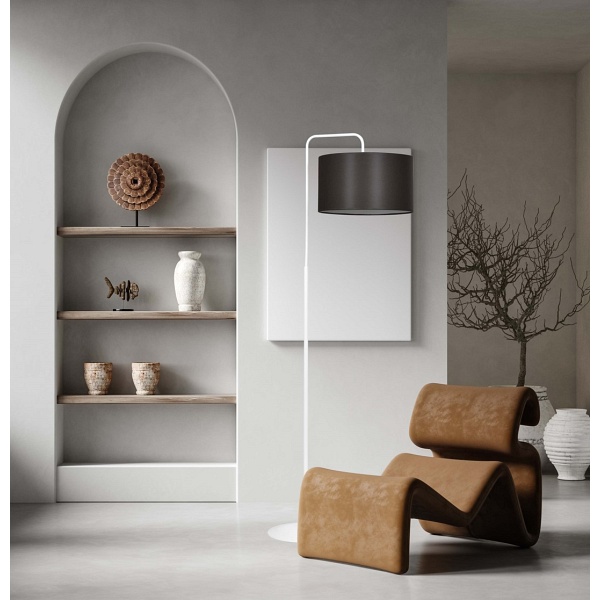 Lampa podłogowa TRAPO LP1 WH WENGE