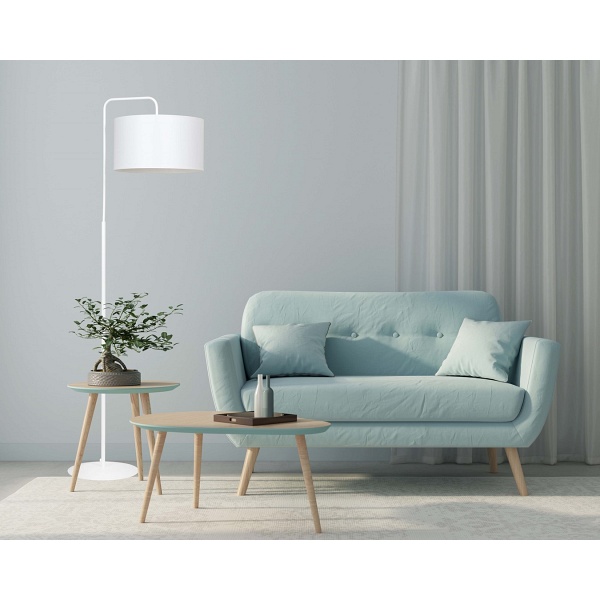 Lampa podłogowa TRAPO LP1 WH WHITE - Emibig