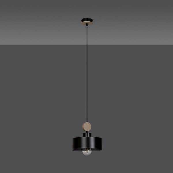 Lampa wisząca TUNISO 1 BLACK