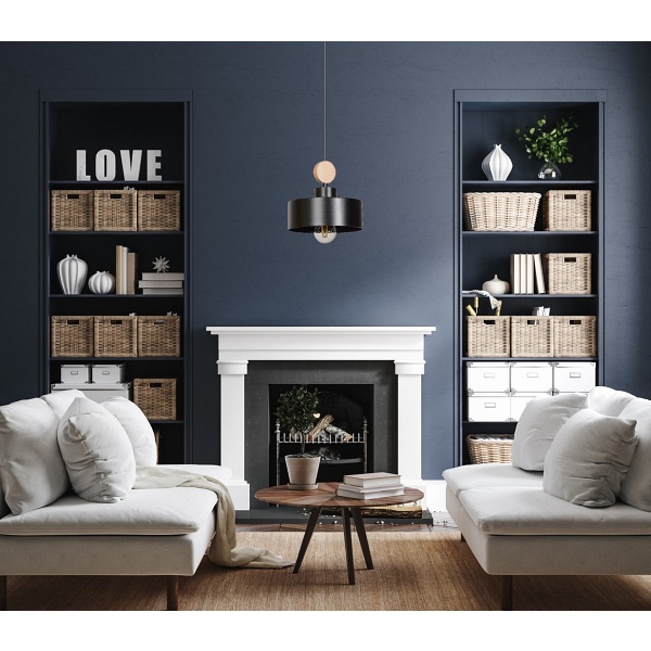 Lampa wisząca TUNISO 1 BLACK