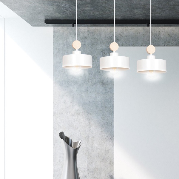 Lampa wisząca TUNISO 3 WHITE