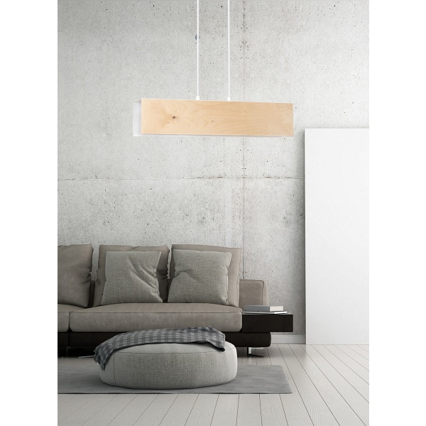 Lampa wisząca CARLO 2 WHITE
