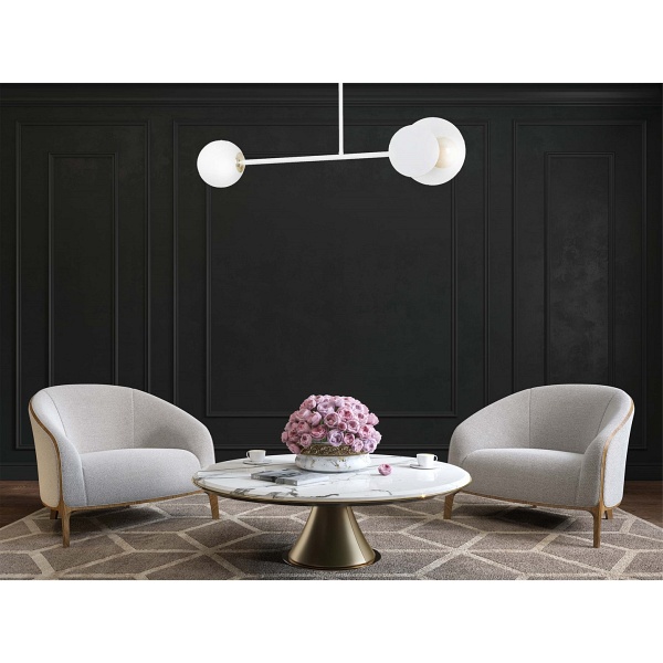 Lampa sufitowa MINERVA 2 WHITE