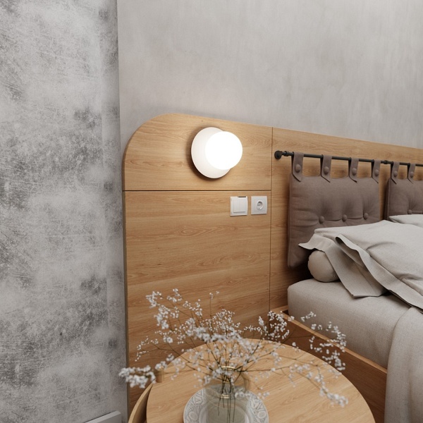 Kinkiet MINERVA K1 WHITE