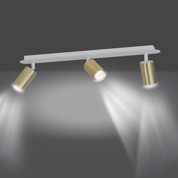 Lampa sufitowa ZEN 3 WHITE - Emibig