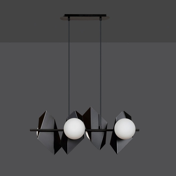 Lampa wisząca DRIFTON 4 BLACK - Emibig
