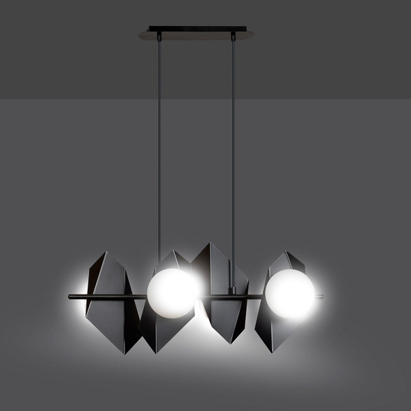 Lampa wisząca DRIFTON 4 BLACK