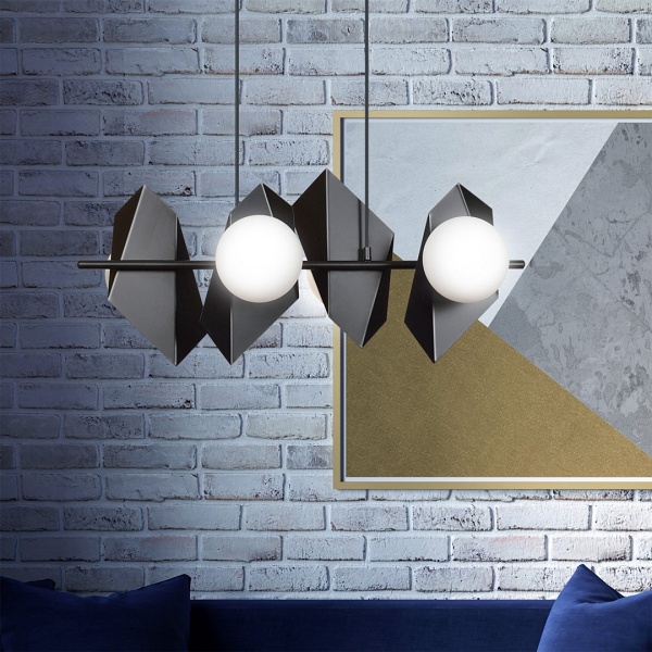 Lampa wisząca DRIFTON 4 BLACK