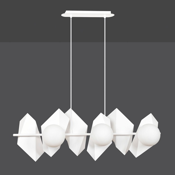 Lampa wisząca DRIFTON 6 WHITE - Emibig