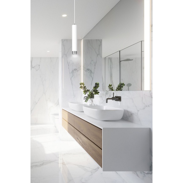 Lampa wisząca KIBO 1 WH/CHROME