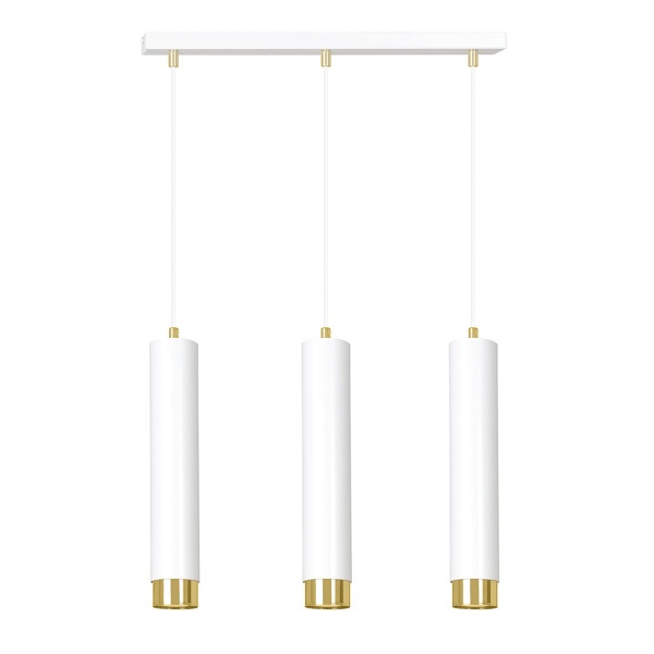 Lampa wisząca KIBO 3 WH/GOLD