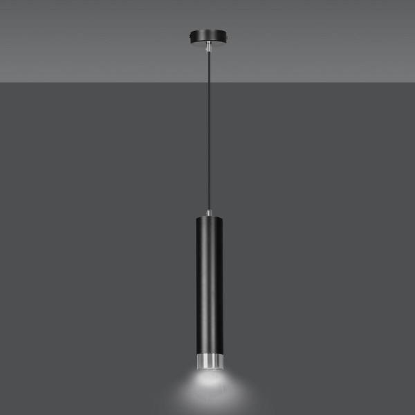 Lampa wisząca KIBO 1 BL/CHROME