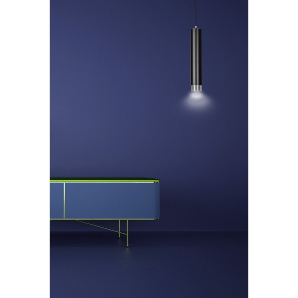 Lampa wisząca KIBO 1 BL/CHROME