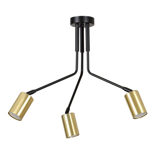 Lampa sufitowa VERNO 3 BLACK