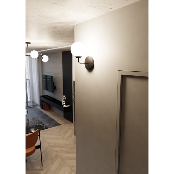 Kinkiet PREGOS K1 BLACK