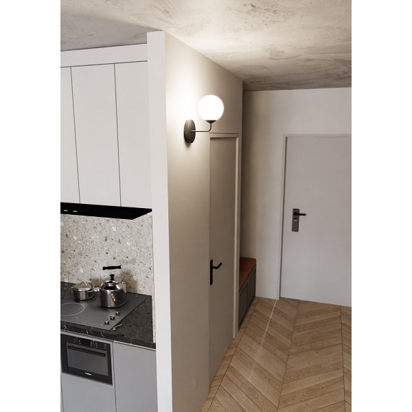 Kinkiet PREGOS K1 BLACK