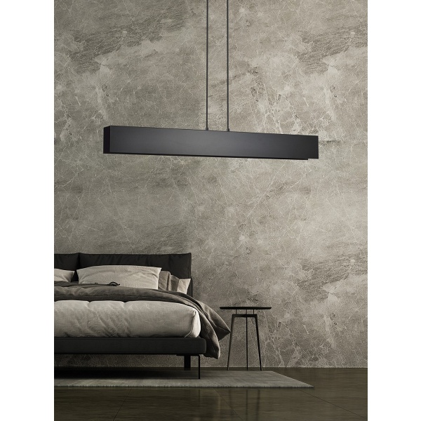 Lampa wisząca GENTOR 4 BLACK