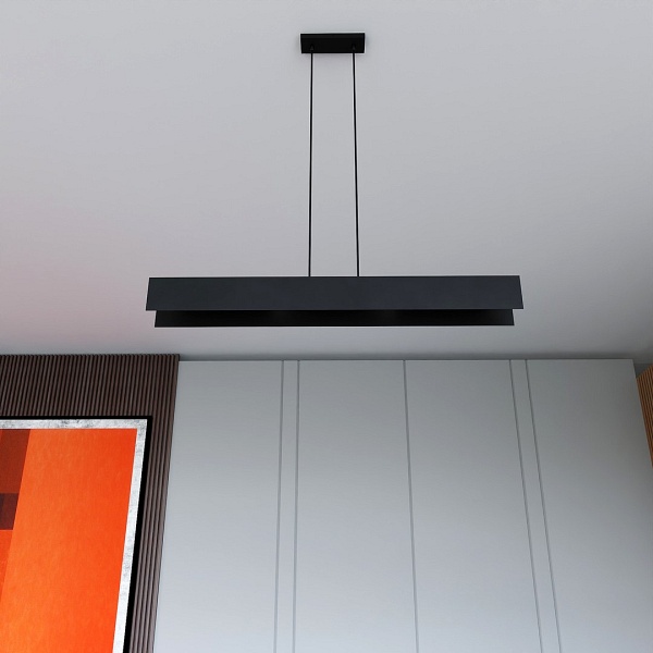 Lampa wisząca GENTOR 4 BLACK