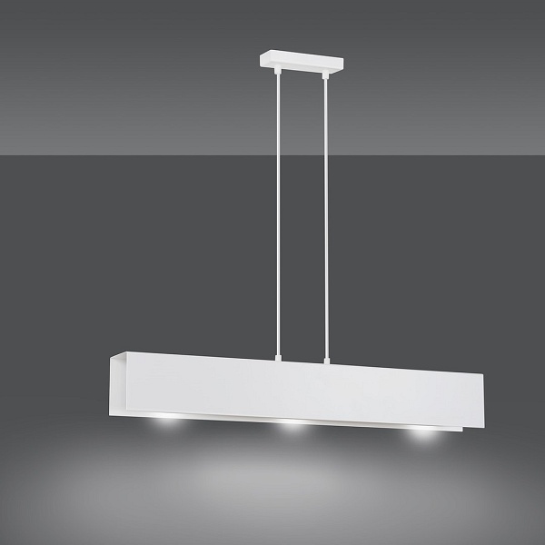 Lampa wisząca GENTOR 3 WHITE - Emibig