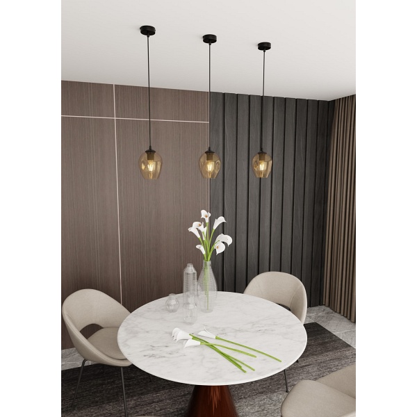 Lampa wisząca ISTAR 1 BL MIODOWY