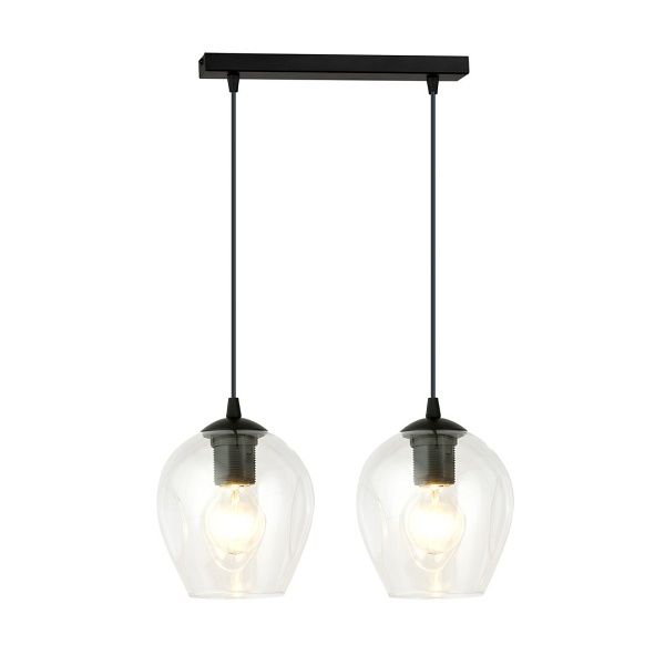 Lampa wisząca ISTAR 2 BL TRANSPARENT