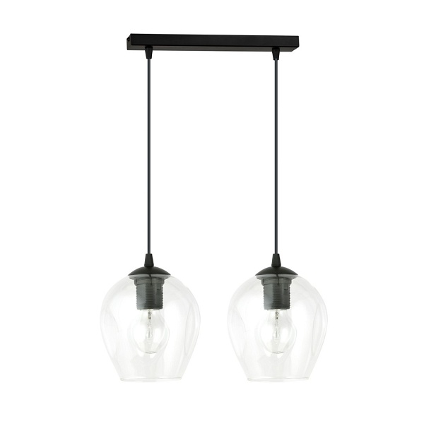 Lampa wisząca ISTAR 2 BL TRANSPARENT - Emibig