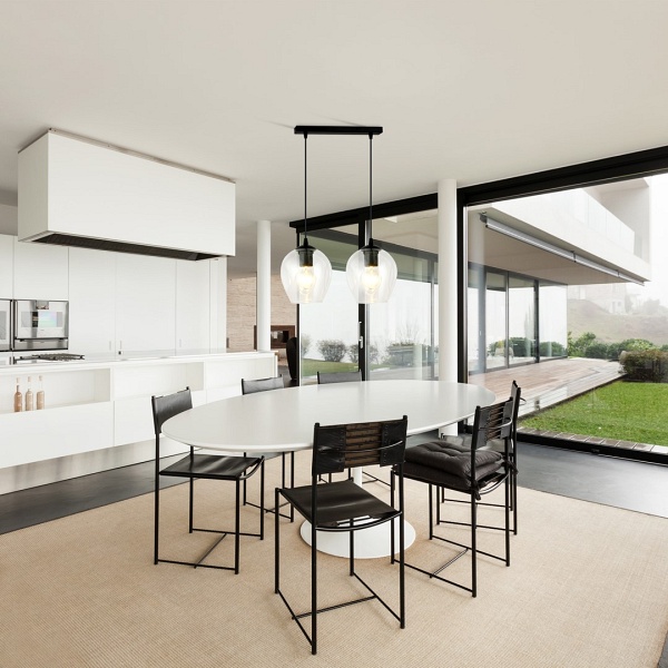 Lampa wisząca ISTAR 2 BL TRANSPARENT