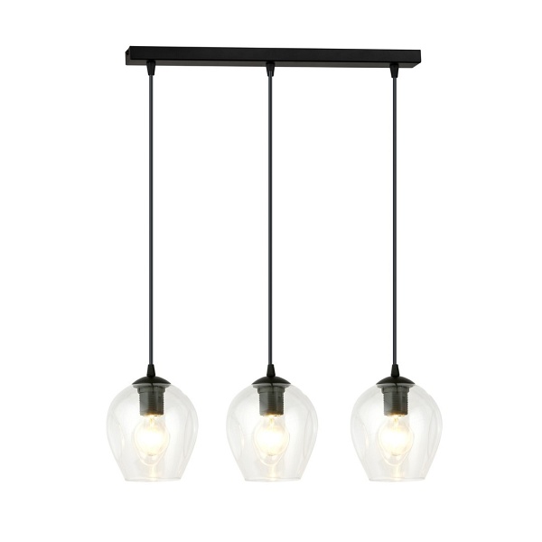 Lampa wisząca ISTAR 3 BL TRANSPARENT
