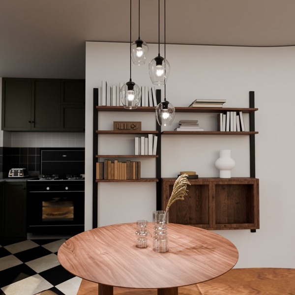 Lampa wisząca ISTAR 4 BL PREMIUM TRANSPARENT