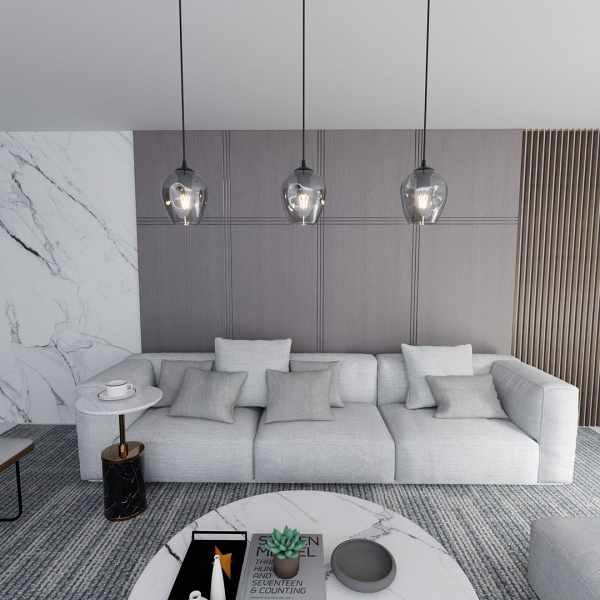 Lampa wisząca ISTAR 1 BL GRAFIT