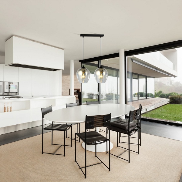 Lampa wisząca ISTAR 2 BL GRAFIT