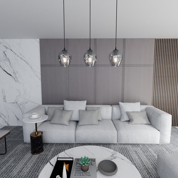 Lampa wisząca ISTAR 3 BL GRAFIT