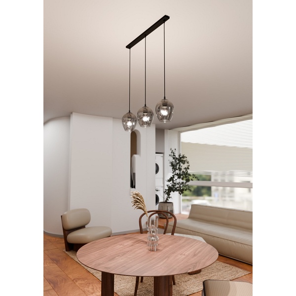 Lampa wisząca ISTAR 3 BL GRAFIT