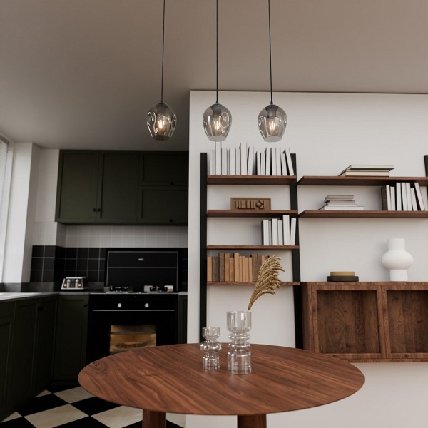 Lampa wisząca ISTAR 3 BL GRAFIT