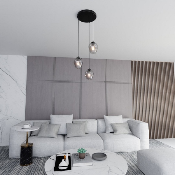 Lampa wisząca ISTAR 3 BL PREMIUM GRAFIT