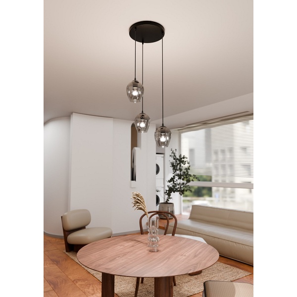 Lampa wisząca ISTAR 3 BL PREMIUM GRAFIT