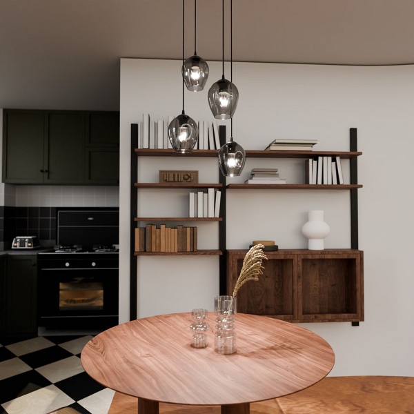 Lampa wisząca ISTAR 4 BL PREMIUM GRAFIT