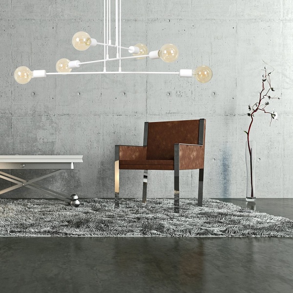 Lampa wisząca MULTIPO 6 WHITE